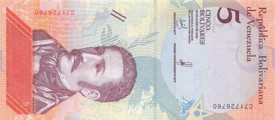 5 Bolivares 2018